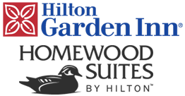 Logo for Homewood Suites by Hilton Baltimore & Hilton Garden Inn Baltimore