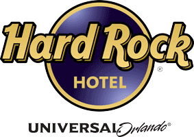 Logo for Hard Rock Hotel at Universal Orlando