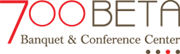 Logo for 700 Beta Banquet & Conference Center