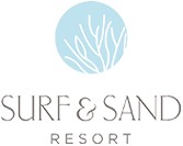 Logo for Surf & Sand Resort