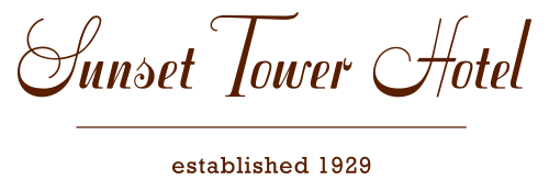 Logo for Sunset Tower Hotel