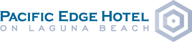 Logo for Pacific Edge Hotel on Laguna Beach