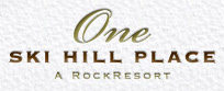 Logo for One Ski Hill Place, A RockResort