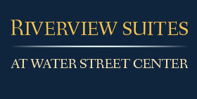 Riverview Suites at Water Street Center logo