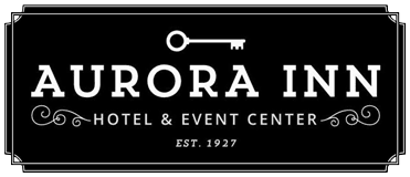 Logo for Aurora Inn Hotel & Event Center
