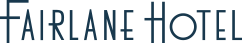Logo for Fairlane Hotel