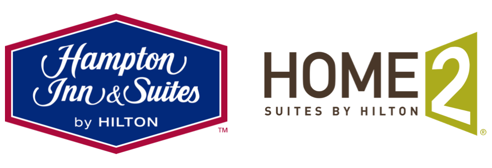 Logo for Hampton Inn & Suites and Home2 Suites by Hilton Las Vegas Convention Center