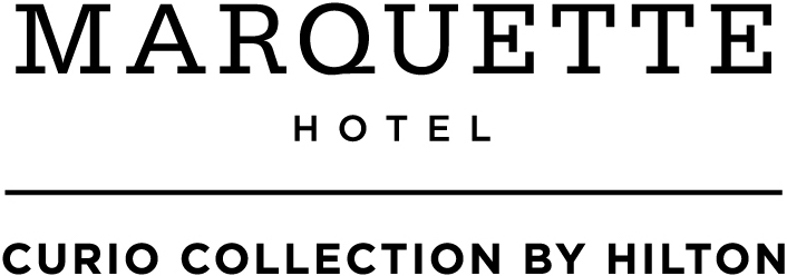 Logo for Marquette Hotel - Curio Collection by Hilton