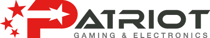 Logo for Patriot Gaming and Electronics