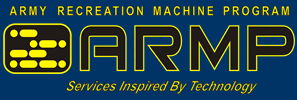 Logo for Army Recreation Machine Program