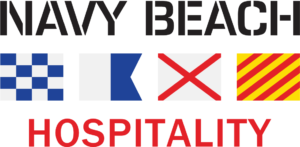 Logo for Navy Beach Hospitality