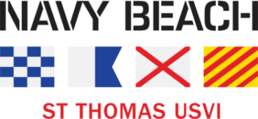 Logo for Navy Beach, St. Thomas