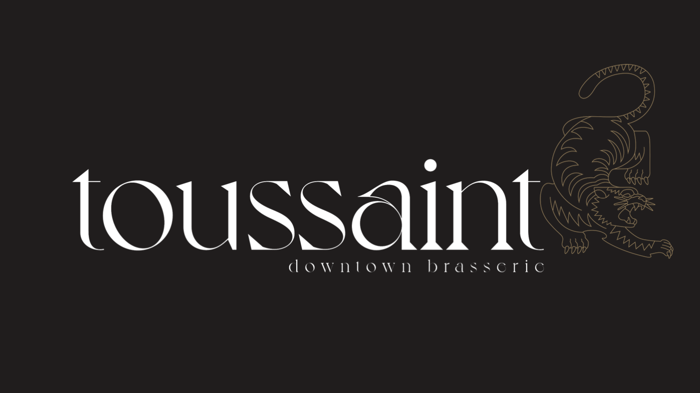 Logo for Toussaint Downtown Brasserie