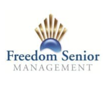 Logo for Freedom Senior Management