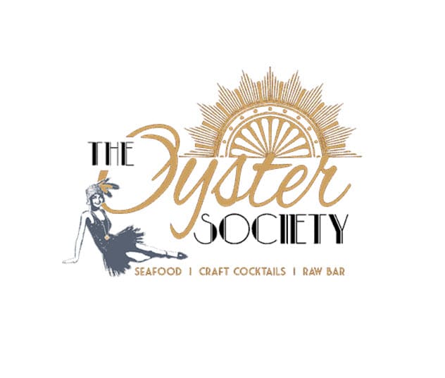 Logo for The Oyster Society, Seafood and Raw Bar