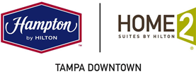 Logo for Hampton Inn & Home2 Suites by Hilton Tampa Downtown Channel District