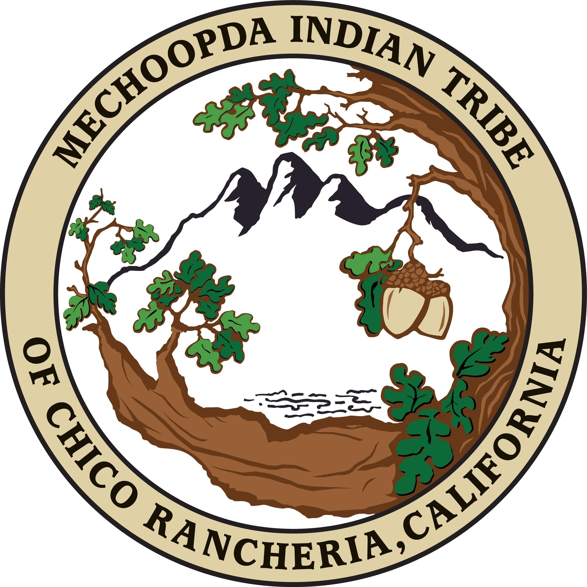 Logo for Mechoopda Indian Tribe of Chico Rancheria