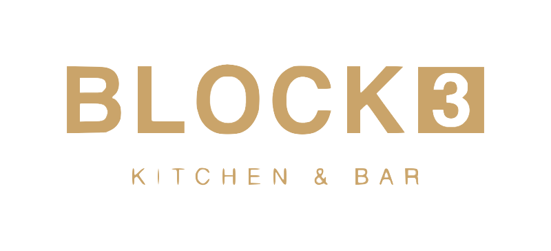 Logo for Block 3 Kitchen & Bar