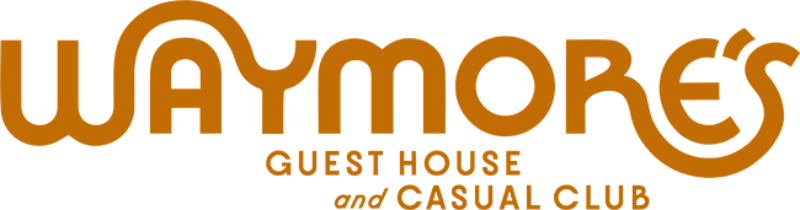 Logo for Waymore's Guest House & Casual Club