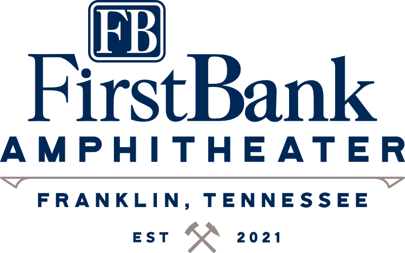 Logo for First Bank Amphitheater