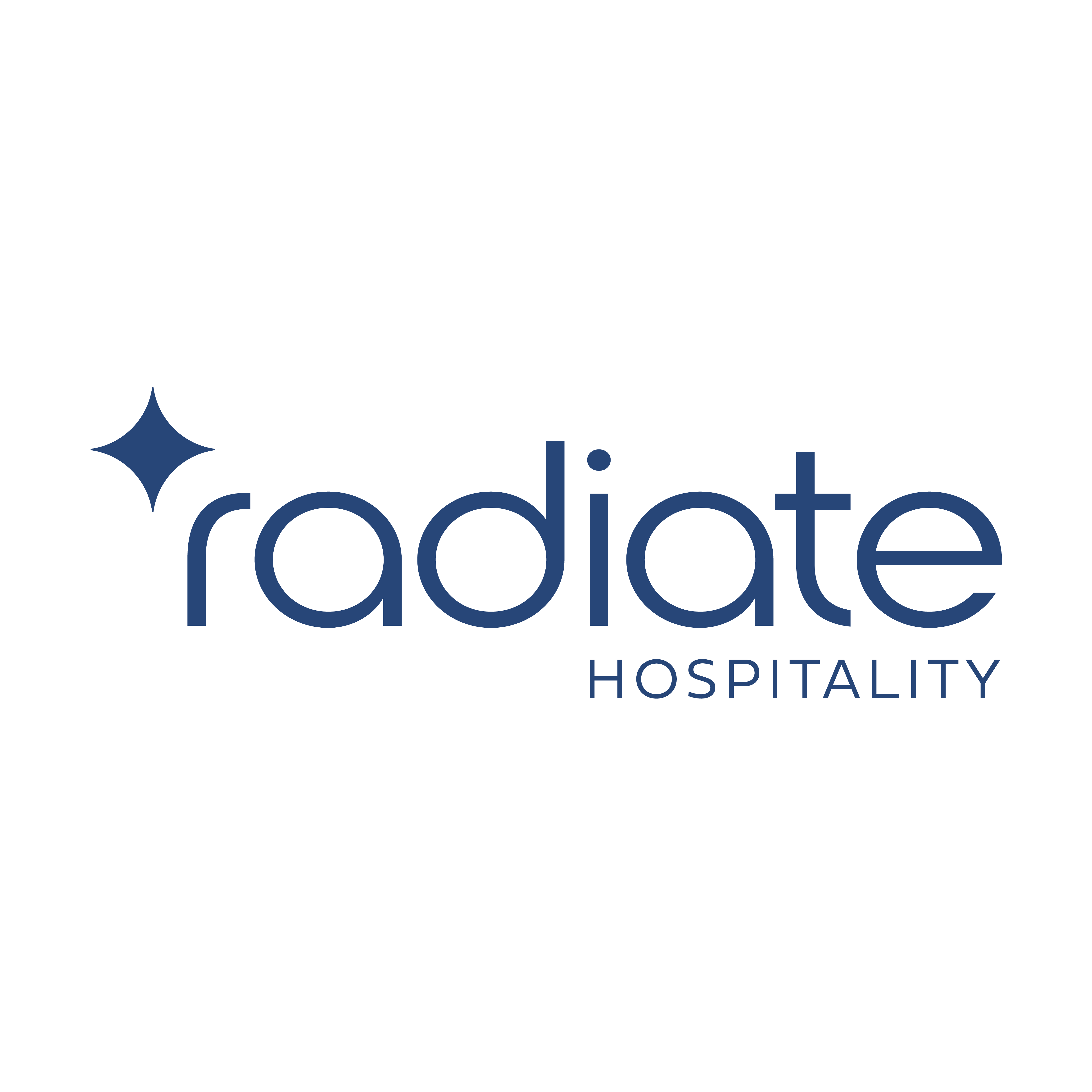 Logo for Radiate Hospitality
