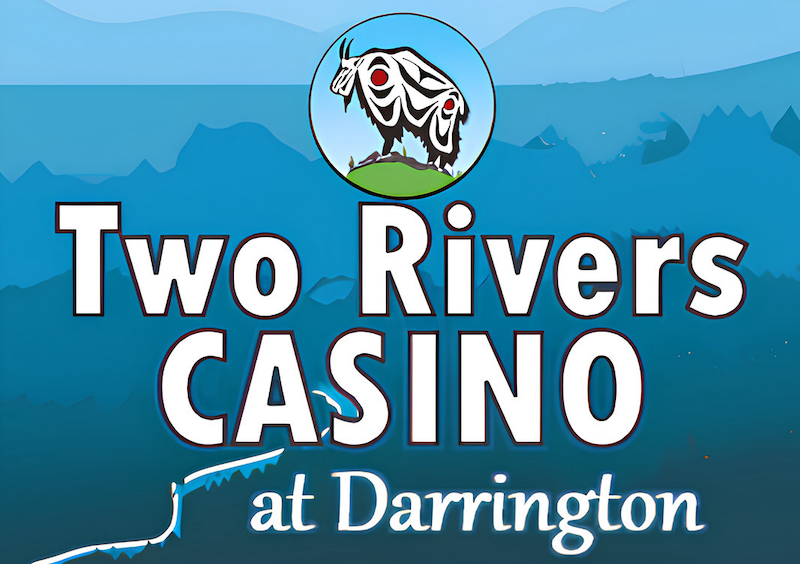 Logo for Two Rivers Casino and Smoke Shop