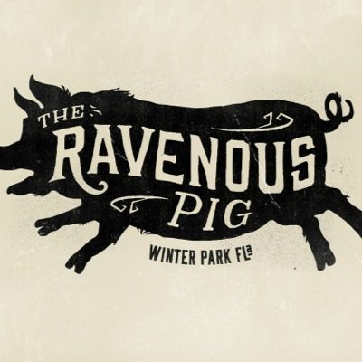 Logo for The Ravenous Pig