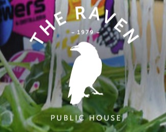 Logo for Raven Pub & Liquor Store