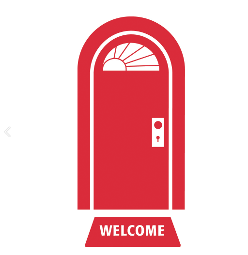 Logo for Red Door Family Shelter