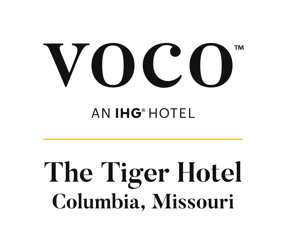 Logo for voco The Tiger Hotel