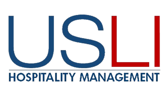 Logo for USLI Hospitality Management.