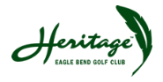 Logo for Heritage Eagle Bend Golf Club