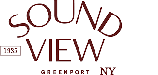 Logo for Sound View Hotel at Greenport