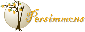 Logo for Persimmons Waterfront Restaurant