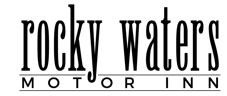 Logo for Historic Rocky Waters Inn, A Small Luxury Hotel