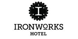 Logo for Ironworks Hotel Beloit