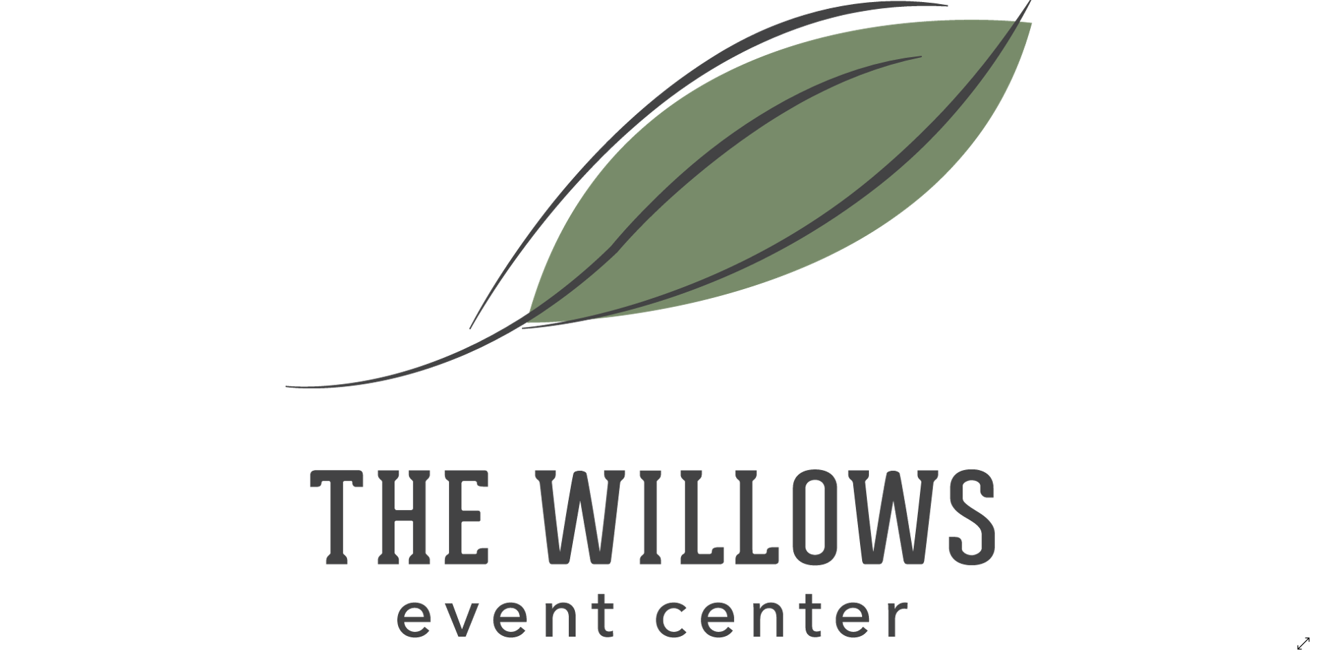 Logo for The Willows Event Center