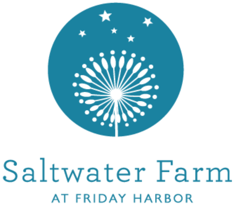 Logo for Saltwater Farm at Friday Harbor