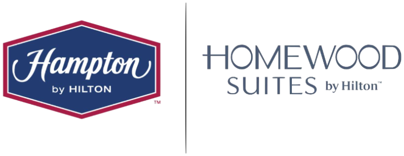 Logo for Hampton Inn by Hilton Montreal Downtown / Homewood Suites by Hilton Montreal Downtown