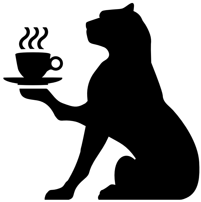 Logo for The Green Cat Bakery & Café