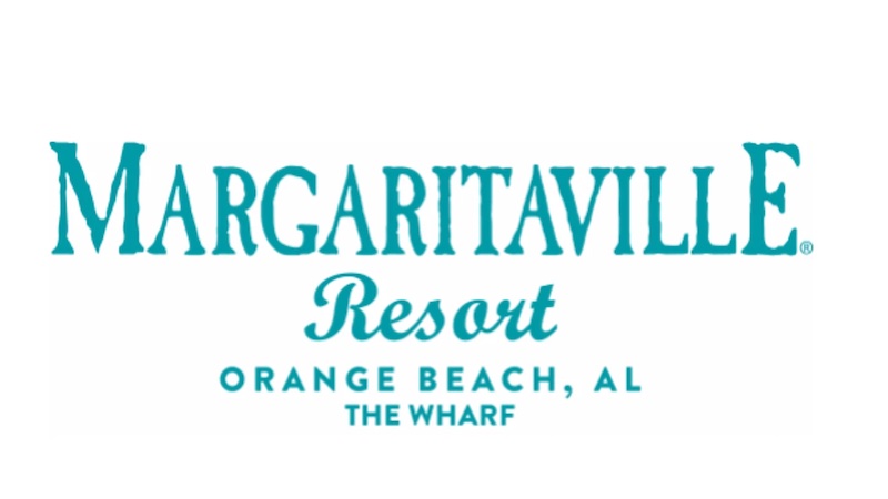 Logo for Margaritaville Resort Orange Beach Alabama The Wharf