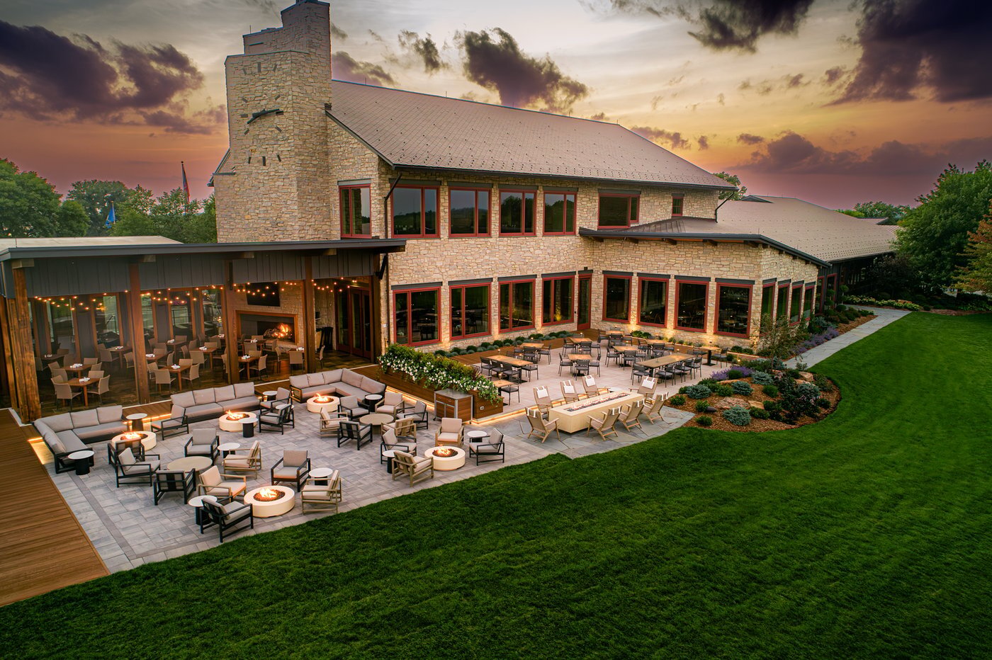 Photo of Delaware North at Hazeltine National Golf Club., Chaska, MN