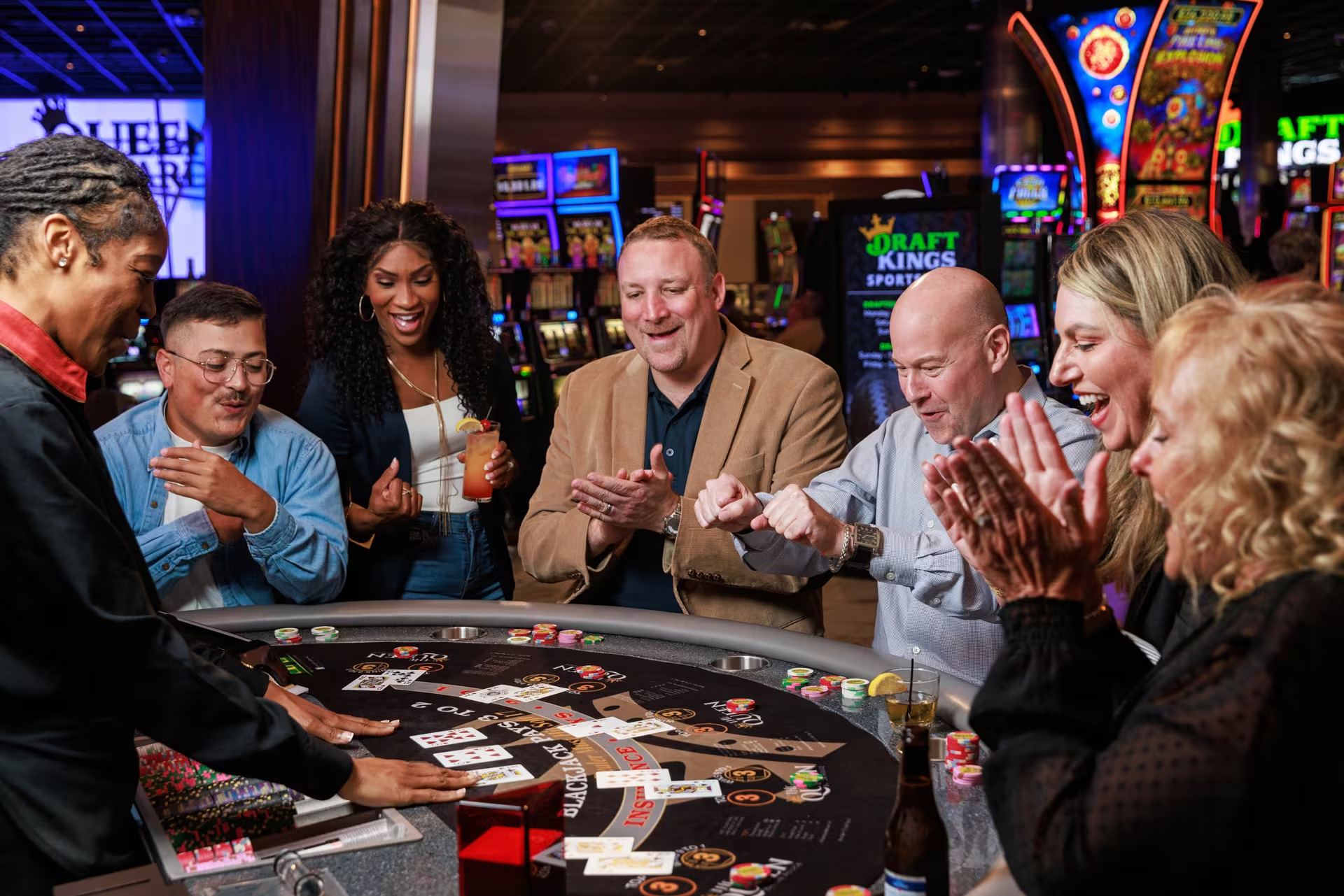 Photo of Draftkings at Casino Queen, East St. Louis, IL